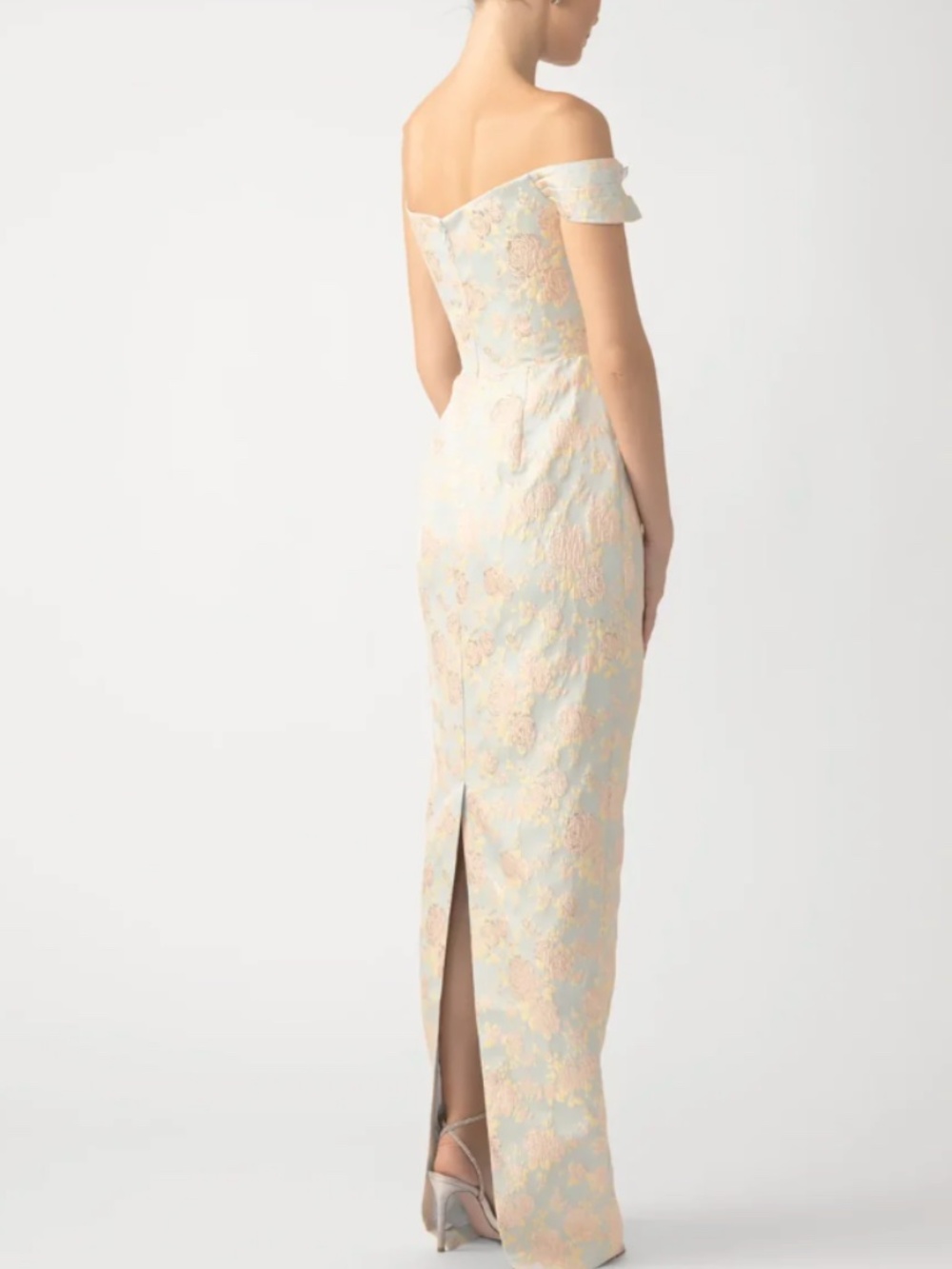 SAU LEE Jackson Jacquard Dress Sz 4 - Picture 3 of 4